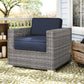 Patio Chair With Cushions Stylish Design