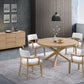 Kasem - Round Table With Matching Chair Dining Room Set