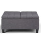 Harrison - Upholstered Coffee Table Storage Ottoman