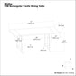 Whitley - Dining Table