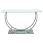 Garrett - Console Table - Chrome