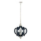 Wood Chandelier 6 Light Farmhouse Pendant Lighting Wood Hanging Light Fixture For Kitchen Living Dining Room, Bulb Not Included - Cream