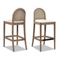 Panama - Curved Back Cane Bar Stool (Set of 2)