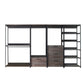 Monica - Walk-In Closet System, Extra Storage Space - Rustic