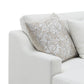 Valiant - Chenille Sectional Sofa With 4 Pillows - Ivory