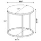 Arrize - Round Side End Table - Mango Color