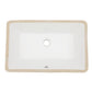 Modern Ceramic Undermount Bathroom Sink With Overflow, High Quality