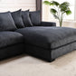 Luxe - Oversized 2 Piece Sectional Couches For Living Room, L Shaped Sofa With Chaise