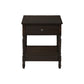 Accent - Table, 2 Tier, Square, Traditional - Walnut