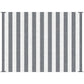 Outsunny - Reversible Outdoor Rug, 9' x 12' Waterproof Plastic Straw Floor Mat, Portable Rv Camping Carpet With Carry Bag, Large Floor Mat For Backyard, Deck, Picnic, Beach - Gray & White Striped