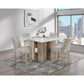 Mikha - Bar Table And 4 Bar Stools