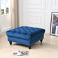 Ottoman - Navy Blue