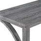 Hadden - Set of 4 - 30” Gray Industrial Bar Table Set with Power Outlet, 3 Stools, Solid Wood + MDF - Dining, Game, or Living Room, 59” x 19” x 36”