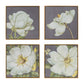 Botanical Wall Art Prints, Home Decor For Living Room Dining Room Bedroom Hallway (Set of 4) - Gray