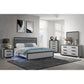 Adelaide - Mirror - Gray / Black