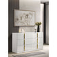 Lauryn - 6 Drawer Dresser Cabinet - Gloss White