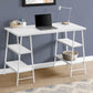 Computer Desk For Home Office, Laptop, Storage Shelves, Contemporary & Modern