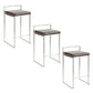Fuji - Elegant Design Contemporary Stackable Counter Stool