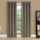 2 Pieces Set, Curtain Panel, Room Darkening, Grommet, Contemporary & Modern