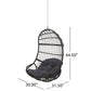 Richards - Outdoor / Indoor Wicker Hanging Chair - Gray