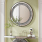 Round Wall Mirror - Silver