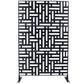Decorative Freestanding Metal Privacy Screen For Indoor & Outdoor Use