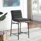 Lahni - 17" Boucle Fabric Counter Height Chair
