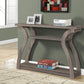 Accent Console Table For Entryway, Unique Curved Design