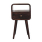 Mini Curve Open Bedside Nightstand