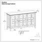 Acadian - Wide Storage Cabinet Handcrafted