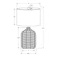 Lighting, Table Lamp, Rattan, Modern