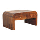 Darcy - Coffee Table, 2 Drawer - Chestnut