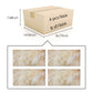 Textured Finished, 3D Tiles For Wall Decoration (Set of 4)