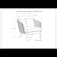 Carmel - Outdoor Conversation Chair - Sand Drift