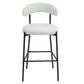 Counter Height Bar Stools With Powder Coating Base And Footrest