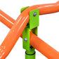 Xss004 Outdoor Playground Four Seats Seesaw For Kids 360 Degree Rotating Sturdy Plastic Seat Seesaw For Kids Seesaw For Kids Age 3+ - Green / Blue