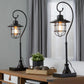 Landen - Contemporary Task Lamp (Set of 2) - Oil Rubbed Bronze / Clear