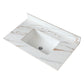 Vanity Top With Undermount Sink And Backsplash, Sintered Stone