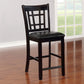 Lattice Back Counter Height Stools (Set of 2)