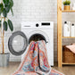 Maval - 6' X 9' Washable Area Rug - Cream