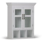 Avington - 2 Door Wall Cabinet With Cubbies - Pure White