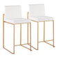 Fuji - Contemporary High Back Stylish Counter Stool