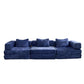 Convertible Floor Sofa Bed, Boneless Modular Sectional Sofa For Living Room