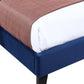 Transitional Upholstered Bed
