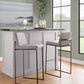 Fuji - Contemporary High Back Barstool Elegant Design