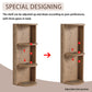 Bathroom Wall Mounted Storage Rack With Float Mounting Design