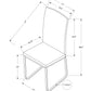 Dining Side Chair, Upholstered For Dining Room, Modern (Set of 2)