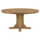 Auburn - Round Dining Table - Natural / Light Brown