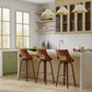 Dallyn - Swivel Bar Stool (Set of 2) - Cream