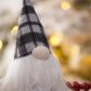 3 Pieces Sitting Gnome, Christmas Table Home Ornaments For Holiday Party Gifts - White / Gray